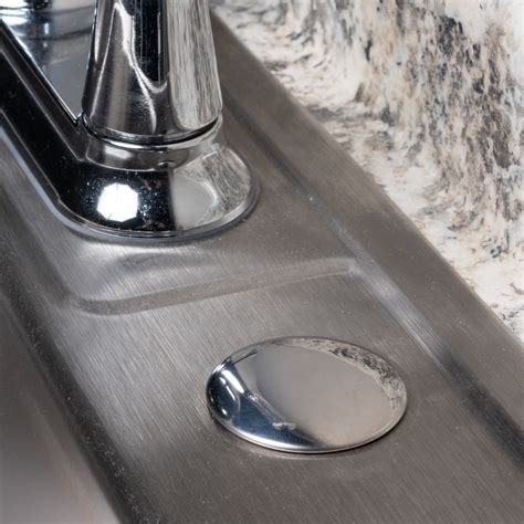 Keeney Manufacturing Company Chrome Plated Metal Sink Hole Cover with ...