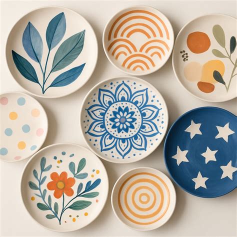 50+ Pottery Plate Painting Ideas: Creative Designs for Every Style