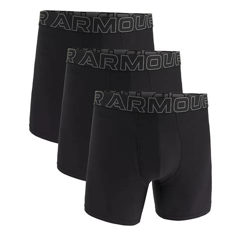 Under Armour Men’s Performance Tech 6 in Boxer Briefs 3-Pack | Academy