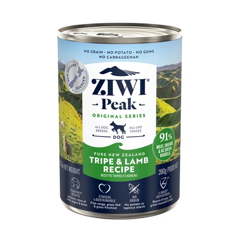 〈即日〉【ZiwiPeak】 トライプ＆ラム 390g | ペトポ（ペトドラオンライン）