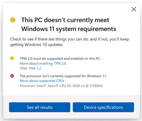 Image result for PC Health Check App Problems