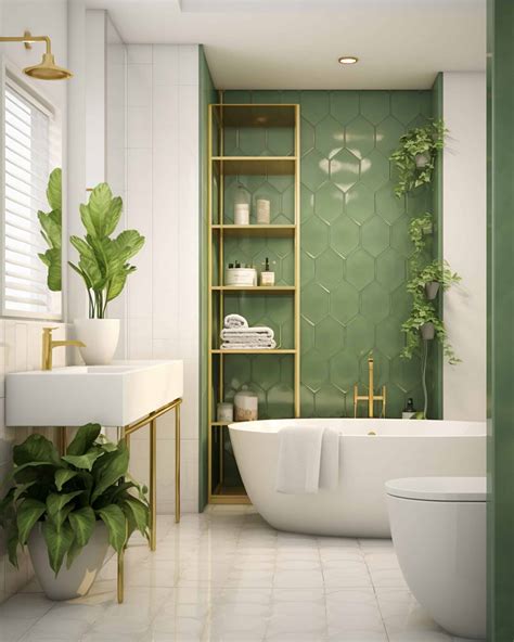 Green Bathroom Tiles: 18 Fresh Ideas for Your Remodel
