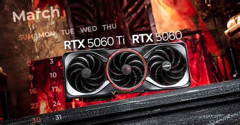 NVIDIA GeForce RTX 5060/5060 Ti expected for March 2025 release by ...