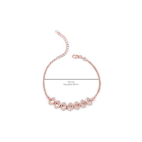 Pissara by Sukkhi Incrediable 925 Sterling Silver Cubic Zirconia Brace ...