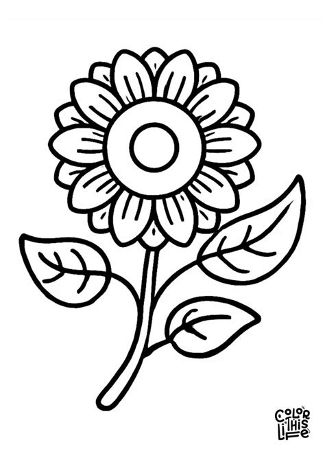 Free Printable Nature Coloring Pages - Color This Life