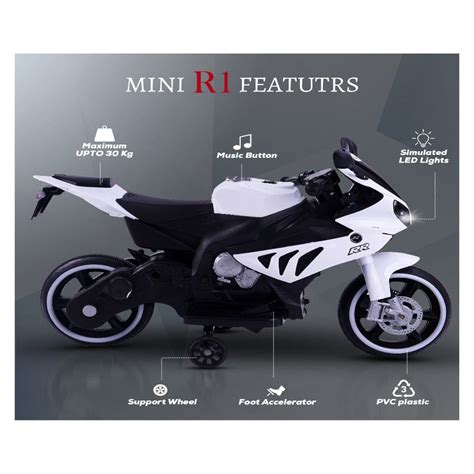 Baybee MB-119 Mini R1 Rechargeable Battery Operated Electric Ride-on B ...