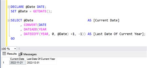Image result for SQL 1 Year Before Date