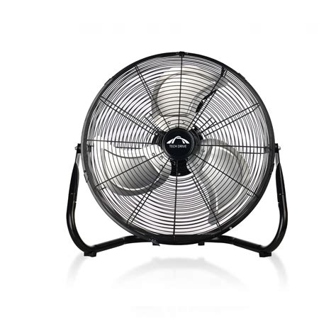 Tech Drive High Velocity Floor Fan,18 inch Heavy Duty Metal Industrial ...