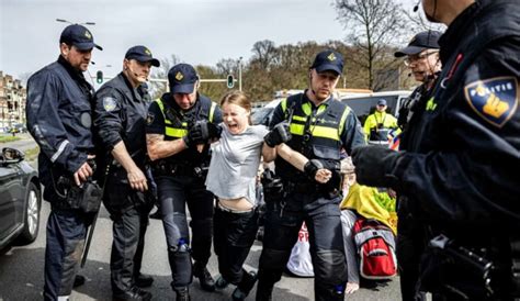 Climate Activist Greta Thunberg Arrested at Climate Protest in The ...