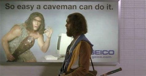 GEICO Caveman Commercial 的图像结果
