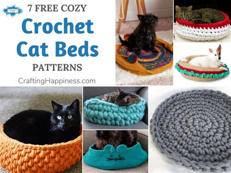7 Free Cozy Cat Bed Crochet Patterns - Crafting Happiness