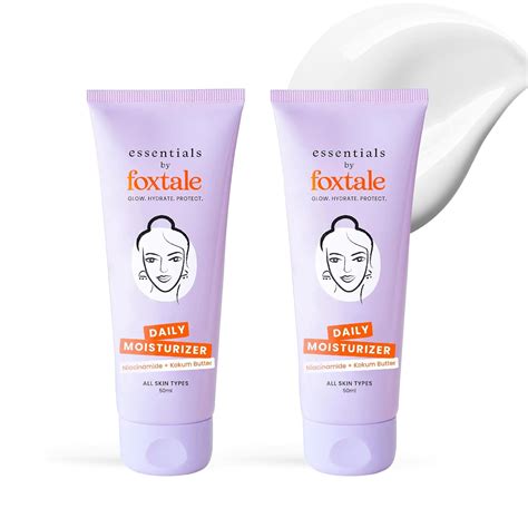 Foxtale - (Pack of 2) Essentials Daily Moisturizer For Face | with ...