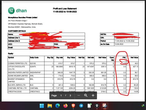 PnL Report, Tax Report etc are not showing revelent info - Request ...