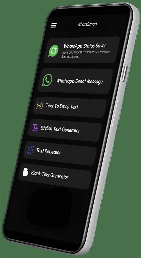 WhatsSmart - Save Status, Prank Friends & Create Stylish Content
