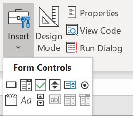 Image result for Excel Form Button