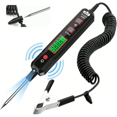 Smart Automotive Test Light, Buzzer Circuit Tester With Sharp Probe ...