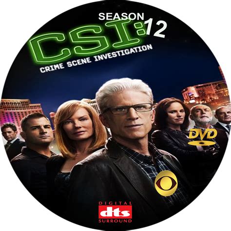 Minhas Capas: Capa DVD - CSI Las Vegas Season 12