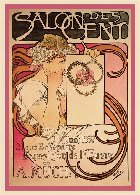 Woman Art Nouveau Poster Free Stock Photo - Public Domain Pictures