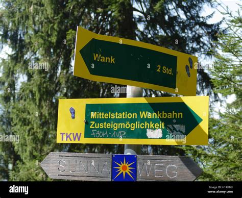 The Alps Germany Garmisch Partenkirchen Mount Wank mountain Hiking ...