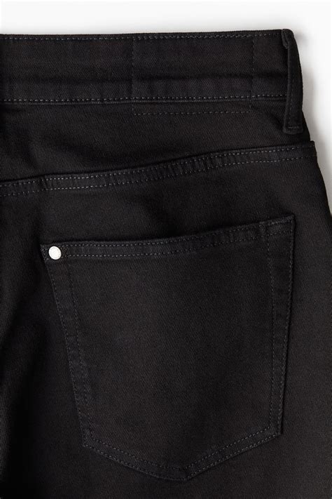 Men’s Black Straight Regular Jeans | H&M IN