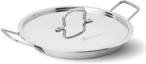 The Indus Valley Triply Stainless Steel Jalebi Pan with Stainless Steel ...