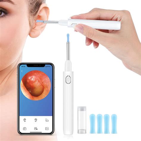 Buy V88R Wireless Ear Cleaner with 5MP Camera, 6 LED Lights, Waterproof ...