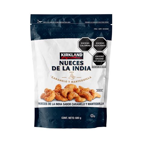 Kirkland Signature Nueces de la India Sabor Caramelo y Ma...