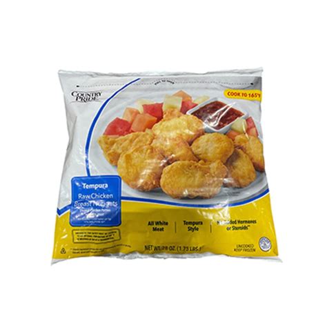Country Pride Tempura Raw Chicken Breast Nuggets (28 oz) Delivery or ...