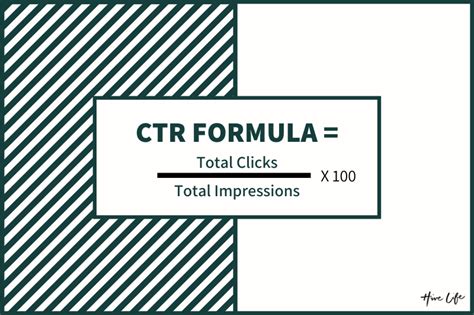 Image result for Click through Rate Formula