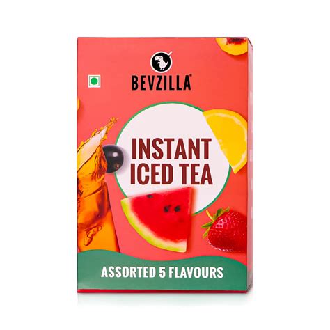 Buy Assorted Iced Tea Powder Pack I Under ₹250 Online in India– Bevzilla