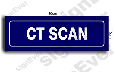 Buy SIGN EVER CT Scan Sign Board for Hospital Clinic Medical College ...