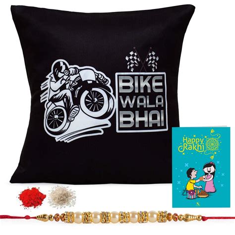 Buy Kaameri Bazaar Rakhi Gift for Brother, Bike wala bhai Quote Printed ...