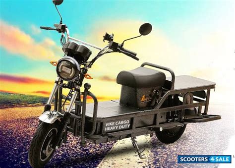 Vike Cargo Heavy Duty Electric Moped price, mileage, colours, photos ...