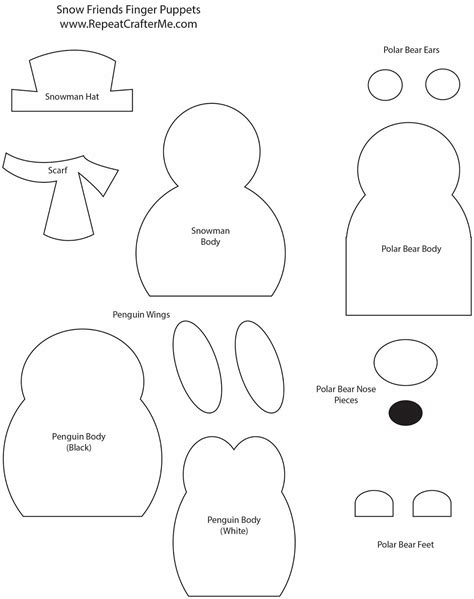 Image result for Puppet Patterns Free Printables