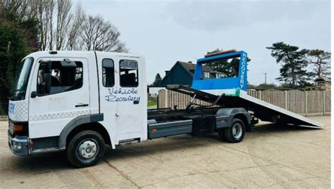 MERCEDES 4X2 CREW CAB RECOVERY LORRY C/W TILT AND SLIDE BODY . MANUAL GEAR BOX . CREW CABIN