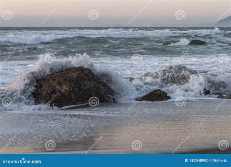 Nesika Beach, Oregon stock photo. Image of beach, nature - 182048900