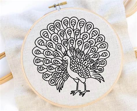 Image result for Peacock Pattern Simple