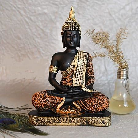 Buy Mishtienterprises 9 inch Gautam Buddha Meditating Statue showpiece ...