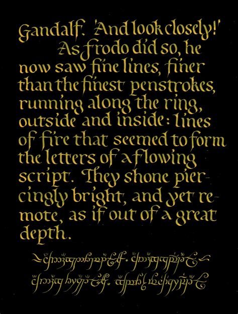 Image result for Lotr Script