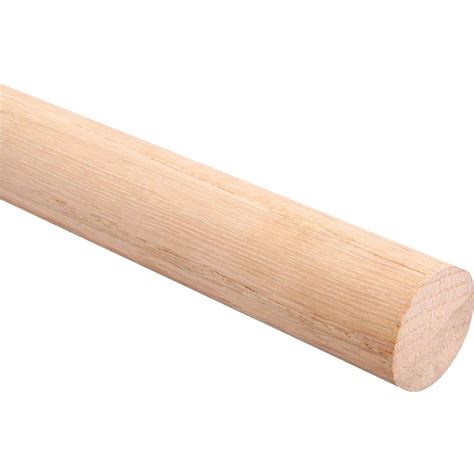 Buy 5033925 CLOSET ROD 72 RUND WOOD Knape & Vogt Closet-Pro 72 in. L X ...