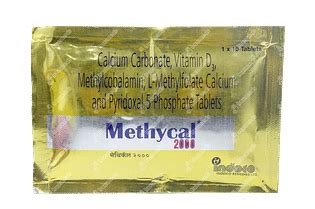 Methycal 2000 Tablet 10 - Uses, Side Effects, Dosage, Price | Truemeds