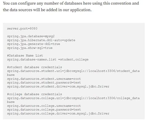 Image result for Multiple Database in Spring Boot Example