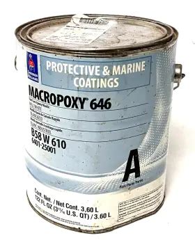 SHERWIN-WILLIAMS 6401-25001 Macropoxy Cure Epoxy Gallon Mill