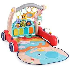 Play Nation Premium 2 in 1 Musical Baby Play Gym With Convertible Push ...