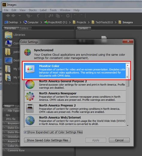 Image result for Color Space Software Subspace Setting