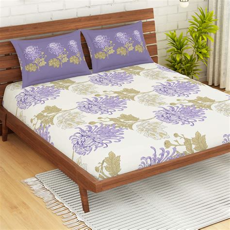 Spaces Essentials Atrium Breathable Queen Size Fitted Sheet (1.52m x 1 ...