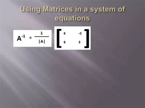 Image result for System of Equations Using Matrices