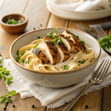 Blackened Chicken Alfredo – Creamy Cajun Comfort with a Kick