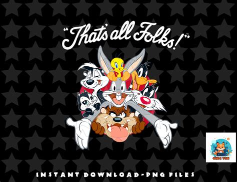 Looney Tunes Thats All Folks Background
