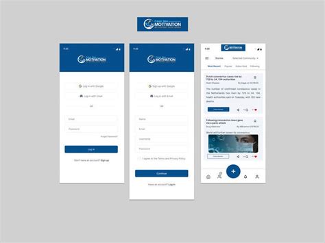 Entry #106 by diyalex2023 for Social Media Mobile App and Website UI/UX ...